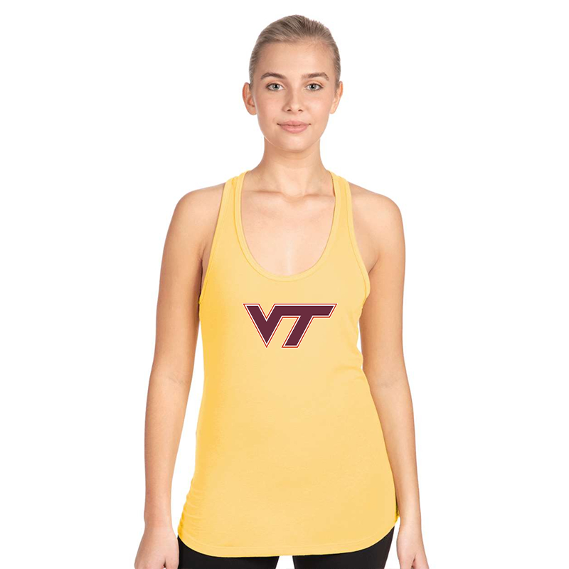 Women's Virginia Tech Hokies Next Level Ideal Racerback Tank